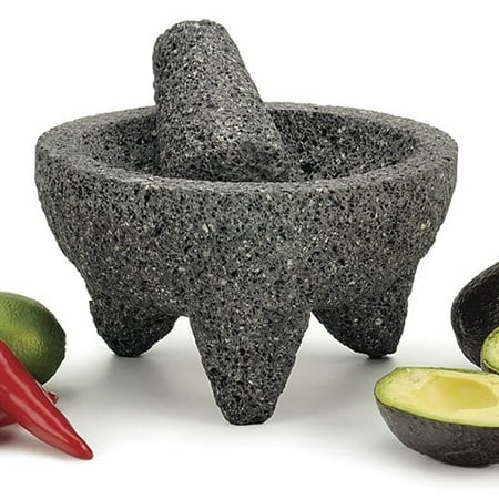 - RSVP Molcajete Mortar and Pestle - Black