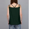 thumbnail image 4 of aidice Tank Tops for Women Eyelet Round Neck Sleeveless Loose Tops Comfy Casual Solid Color Summer Tshirts, 4 of 6