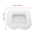 thumbnail image 1 of Lavabo Portátil Para Lavado De Cabello Con Champú, Cuenco Inflable De PVC Para Ancianos Postrados En Cama Y Discapacitados Con Tubo De Drenaje De 1M, Ligero Y Plegable, 1 of 7