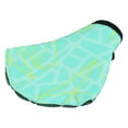 thumbnail image 4 of Unique Bargains Webbed Swimming Aquatic Gloves Printing Water Resistance Training Gloves Light Green, L, 4 of 7
