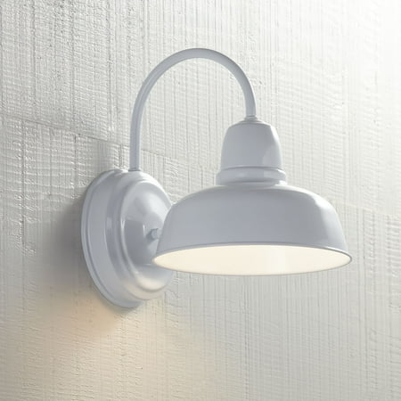 John Timberland Farmhouse Outdoor Wall Light Fixture Urban Barn John Timberland Farmhouse Outdoor Wall Light Fixture Urban Barn White Steel 11 1 4 For Exterior House Porch Patio Deck Com