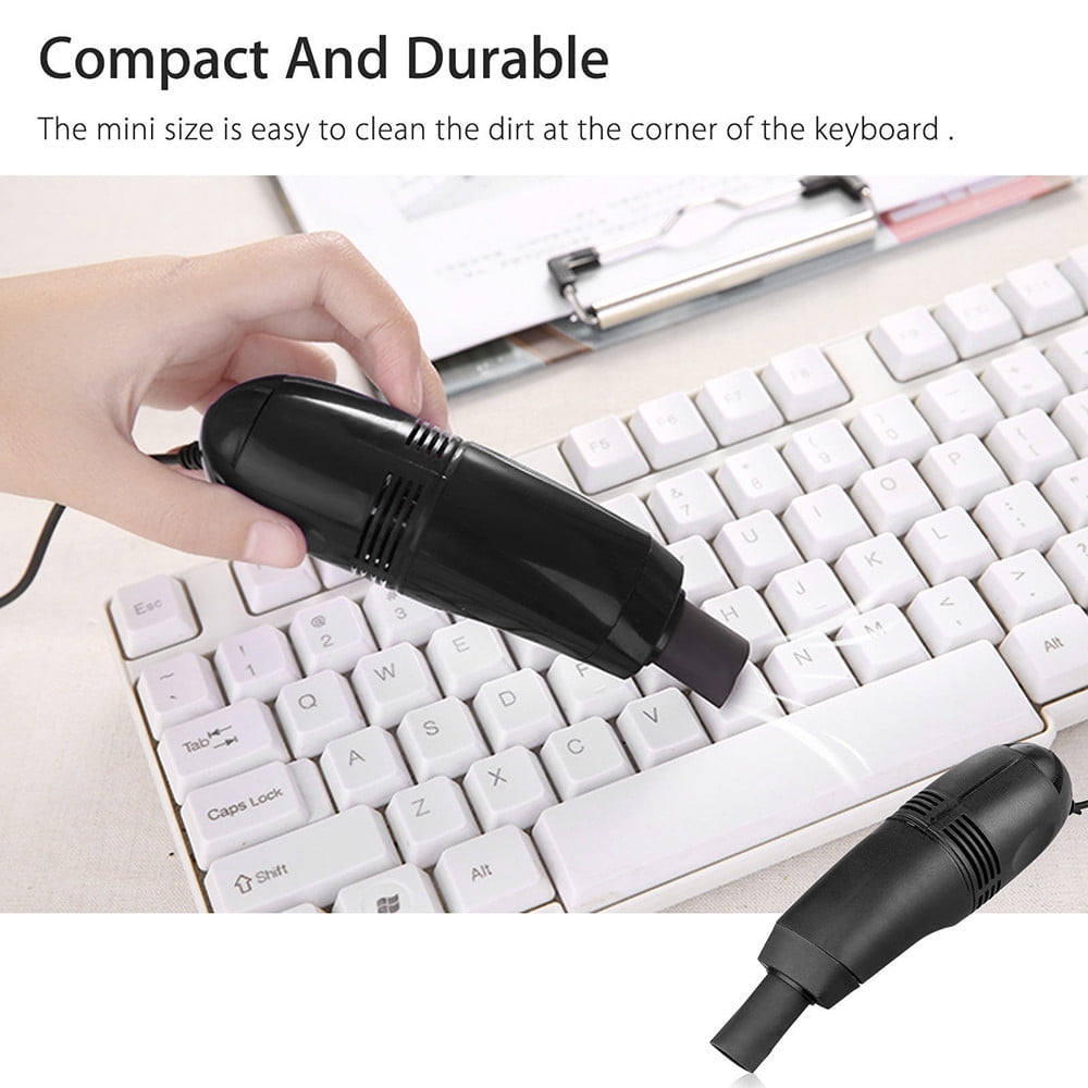 QOR Balance Mini USB Keyboard Cleaner Computer Vacuum PC Laptop Brush Dust Cleaning Kit for Laptop Desktop Computers Keyboards