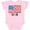 AD-Pink, variant on USA Soccer Boys or Girls Baby Bodysuit