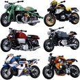 thumbnail image 1 of -Juego de bloques de construcción para motocicleta, juguete de ladrillos para armar coche de carreras BMW S1000 R1250, ideal para regalo, novedad, 1 of 4