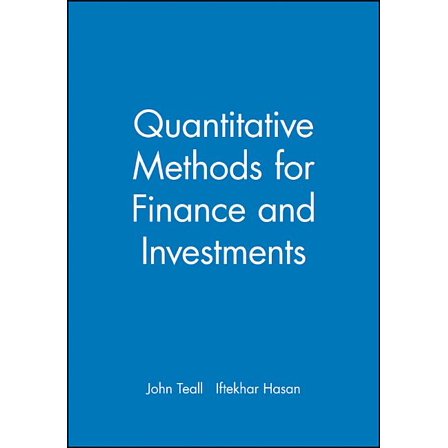 Quantitative Methods for Finan (Paperback)