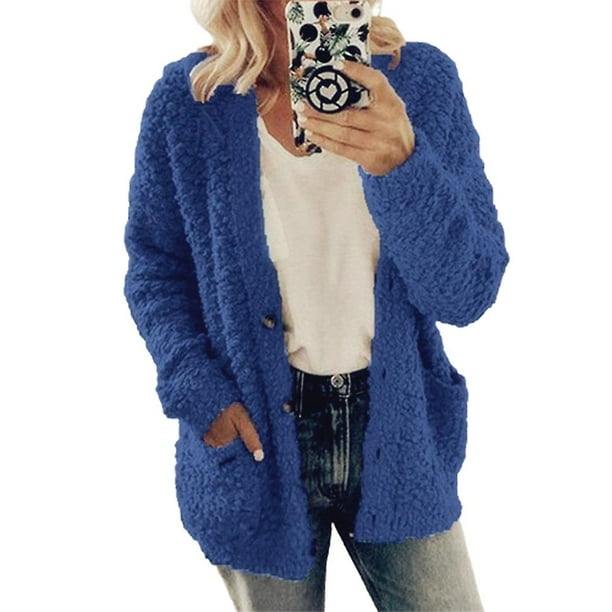 Navy blue 2025 cardigan walmart
