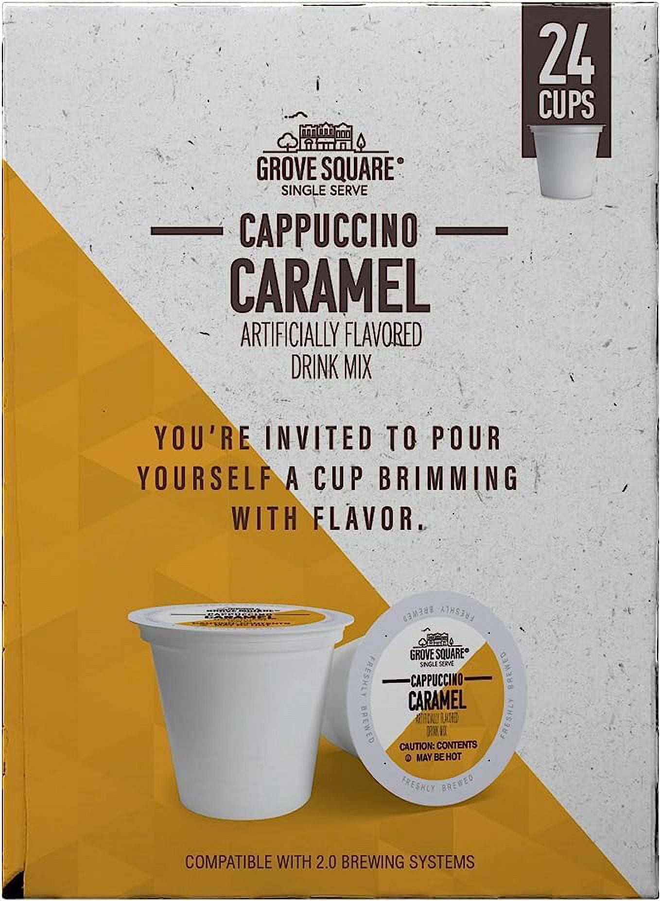 Grove square cappuccino caramel hotsell