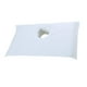 thumbnail image 5 of Funda de sábana para mesa de maquillaje seccional con orificio para el aliento, Blanco, 5 of 6
