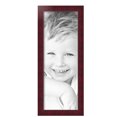 thumbnail image 2 of ArtToFrames 9" x 25" Cherry Picture Frame, 9x25 inch Red Wood Poster Frame (WOM-4333), 3 Pack, 2 of 7