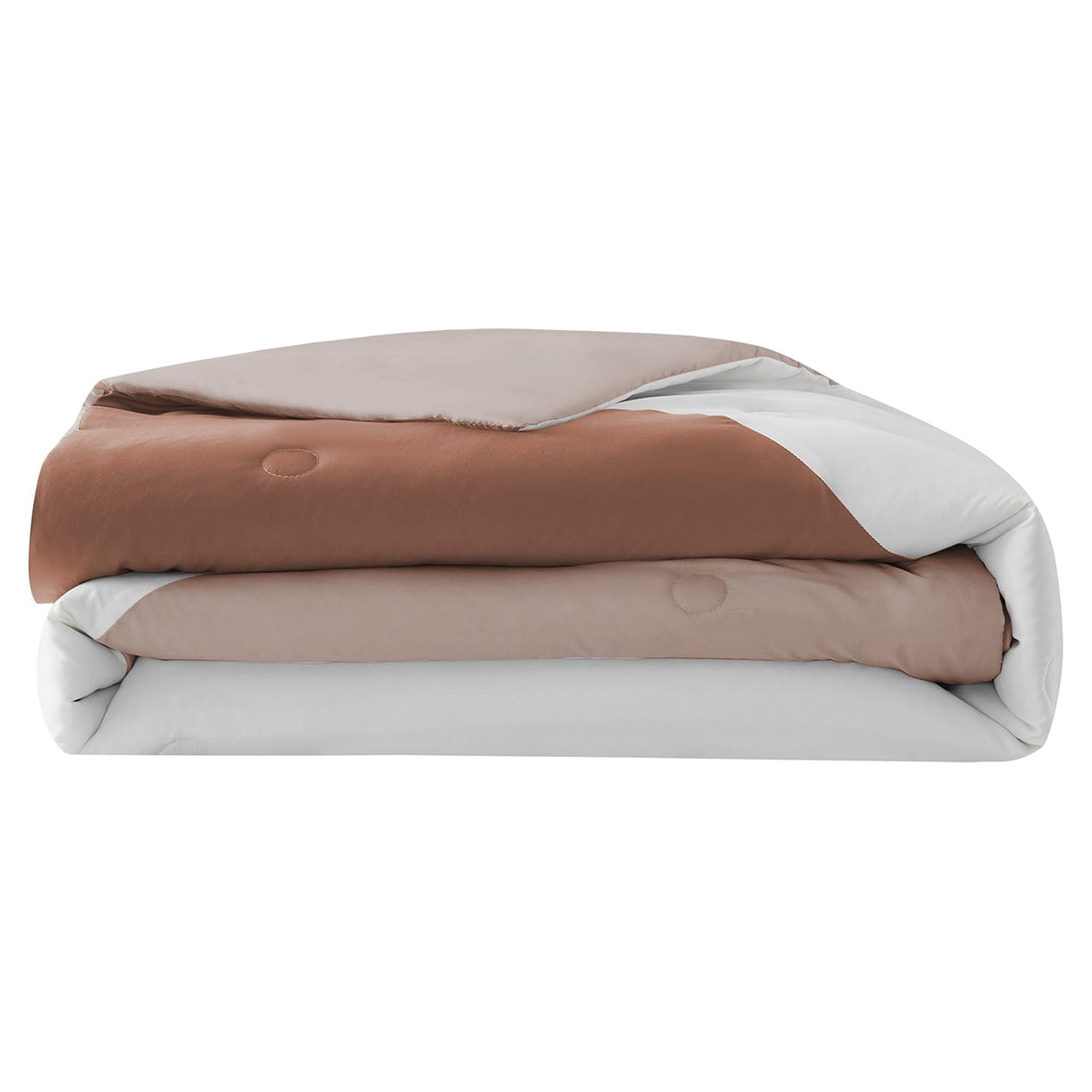 Serta So Soft 2-Piece Terracotta Reversible Comforter Set, Twin