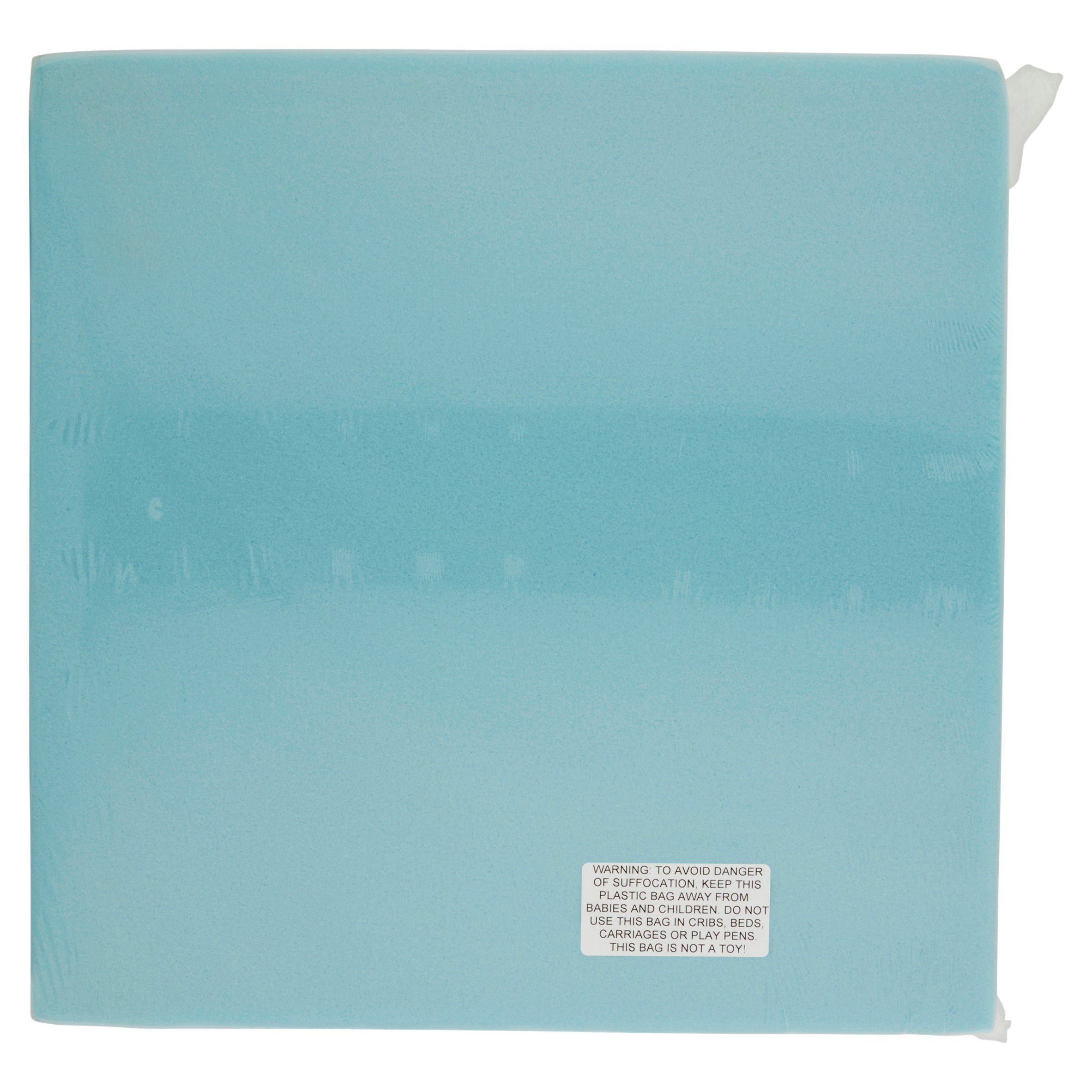 Morning Glory Premium High Density Craft and Cushion Foam, 22" x 22" Square x 4" Thick, 1 Each. Blue - image 2 of 5