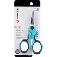 Singer Professional Series 4.5" Nano Tip Detail Sewing Scissors with Comfort Grip