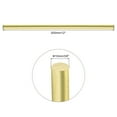 thumbnail image 2 of Uxcell 2Pcs Brass Rods 0.39 x 11.81" Brass Solid Round Stock Lathe Bar for Knife Handles Pin DIY Craft Model Plane, 2 of 7