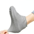 thumbnail image 2 of Bottes Imperméables Couvre-Chaussures en Silicone Unisexe Protecteurs de Chaussures Bottes de Pluie pour Intérieur Extérieur Jours de Pluie Réutilisables 04, 2 of 5