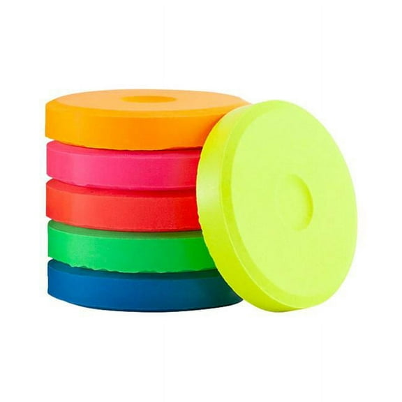 Richeson Tempera Cakes - Set of 6, Fluorescent Colors, Mini Cakes