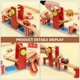thumbnail image 4 of 1 Set Wooden Train Tracks Railway Toys Track Model Toys, 4 of 9