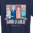 thumbnail image 3 of Golden Girls - Good As Gold Group Blocks - Women's Short Sleeve Graphic T-Shirt, 3 of 5