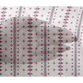 thumbnail image 4 of oneOone Viscose Chiffon Fabric Diamond & Triangle Geometric Fabric Prints By Yard 42 Inches Wide, 4 of 4