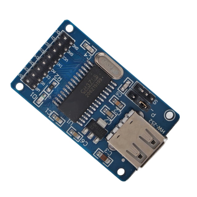 Módulo u módulo de disco u módulo de disco HW-252A CH376 U disco USB módulo compatible con puerto paralelo de 8 bits puerto serie asíncrono