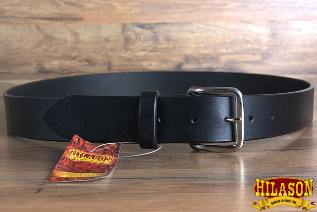 28" HILASON HAND MADE HEAVY DUTY BUFFALO HIDE LEATHER STITCHED GUN HOLSTER BELT