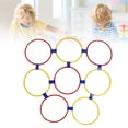 thumbnail image 1 of 10PCS Kids Exercise Hoops, Plastic Circle Jumping Hoops For Kids Adults Training Toss Equipment, Toy Hoop Hula Rings For Sports, Exercise, Playing,  Dog  Equipment, Christma, 1 of 8