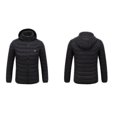 thumbnail image 5 of zonas de calefacción, chaqueta térmica, abrigo de calefacción eléctrica cálido para exteriores de invierno, 5 of 5