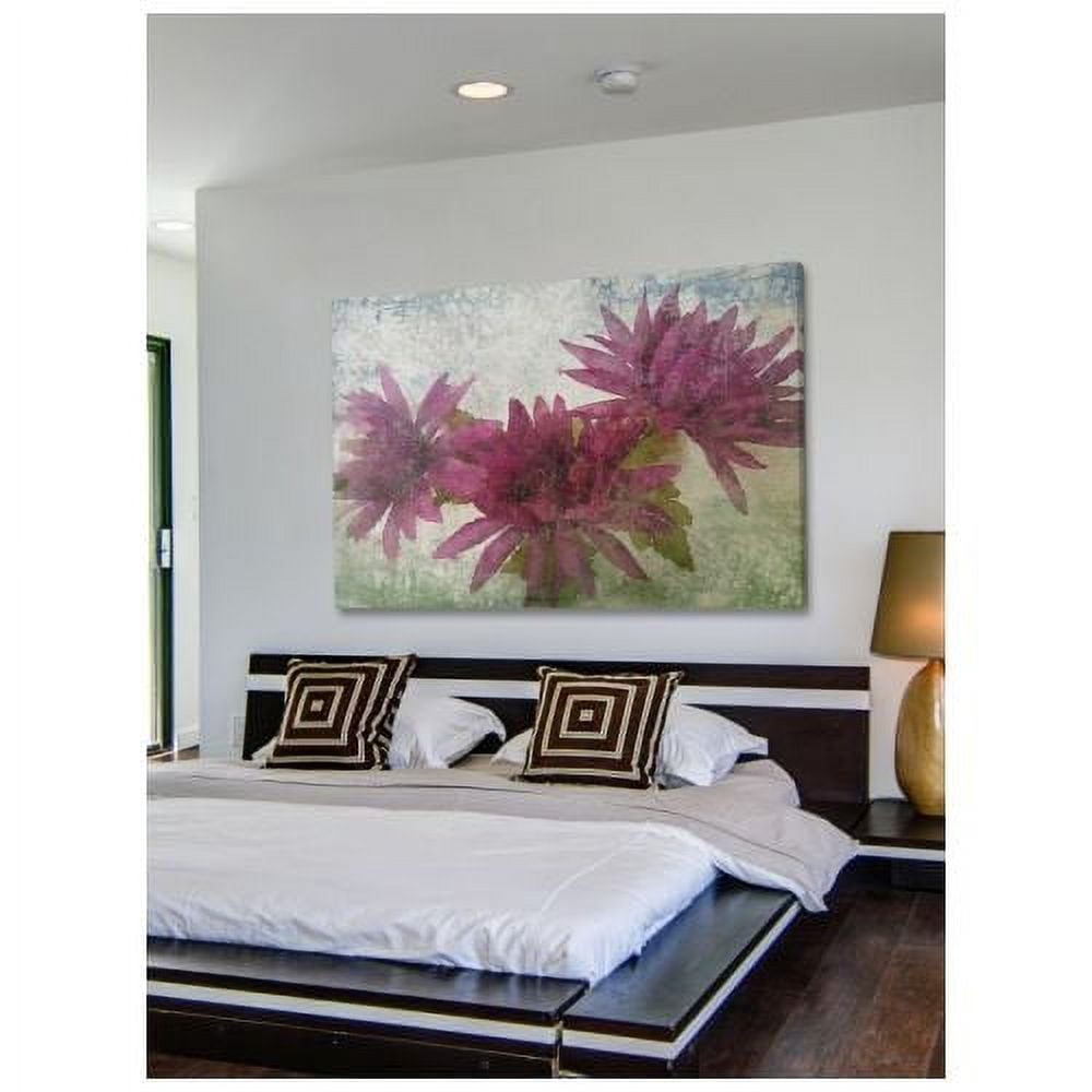 "Watercolor Garden 3" Painting Print on Wrapped Canvas
