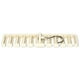 thumbnail image 2 of Xihbxyly Perchero Multifuncional para Cinturones con 10 Ranuras, Ideal para Guardar Bufandas y Corbatas, con Rotación de 360°, Disponible En Marrón y Blanco, 30,5 X 7,3 X 1,4 Cm., 2 of 3