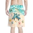 thumbnail image 2 of Binienty Men's Board Shorts Beach Swim Trunks With Sea Turtle Print - Quick Dry for Summer Vacation Surfing and Swimming, 2 of 5
