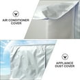 thumbnail image 4 of Shisuyan Ac Covers For Outside Unit Waterproof Polyester Grey 1Set 31.5X22.4X11.8in, 4 of 8
