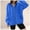 Blue, variant on Womens Zip Up Hoodies Sweater Jacket Women's Fall Zipper Long Sleeve Sweatshirt Top Outdoor Sweatshirt Shirt Casual Sweaters Loose Sweaters Long Sleeve Sweaters Black M