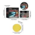 thumbnail image 3 of Headlight Scratch Repair Paste, 100g Quick Effect Cleaner for Restoring Brightness, Easy DIY Headlight Refurbishment with Protective Layer, Includes Sponge, 3 of 9
