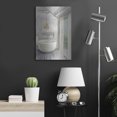 thumbnail image 6 of Luxe Metal Art 'Attic Bathroom 2 Gray Wood'  by Silvia Vassileva Metal Wall Art, 16" x 24", 6 of 9