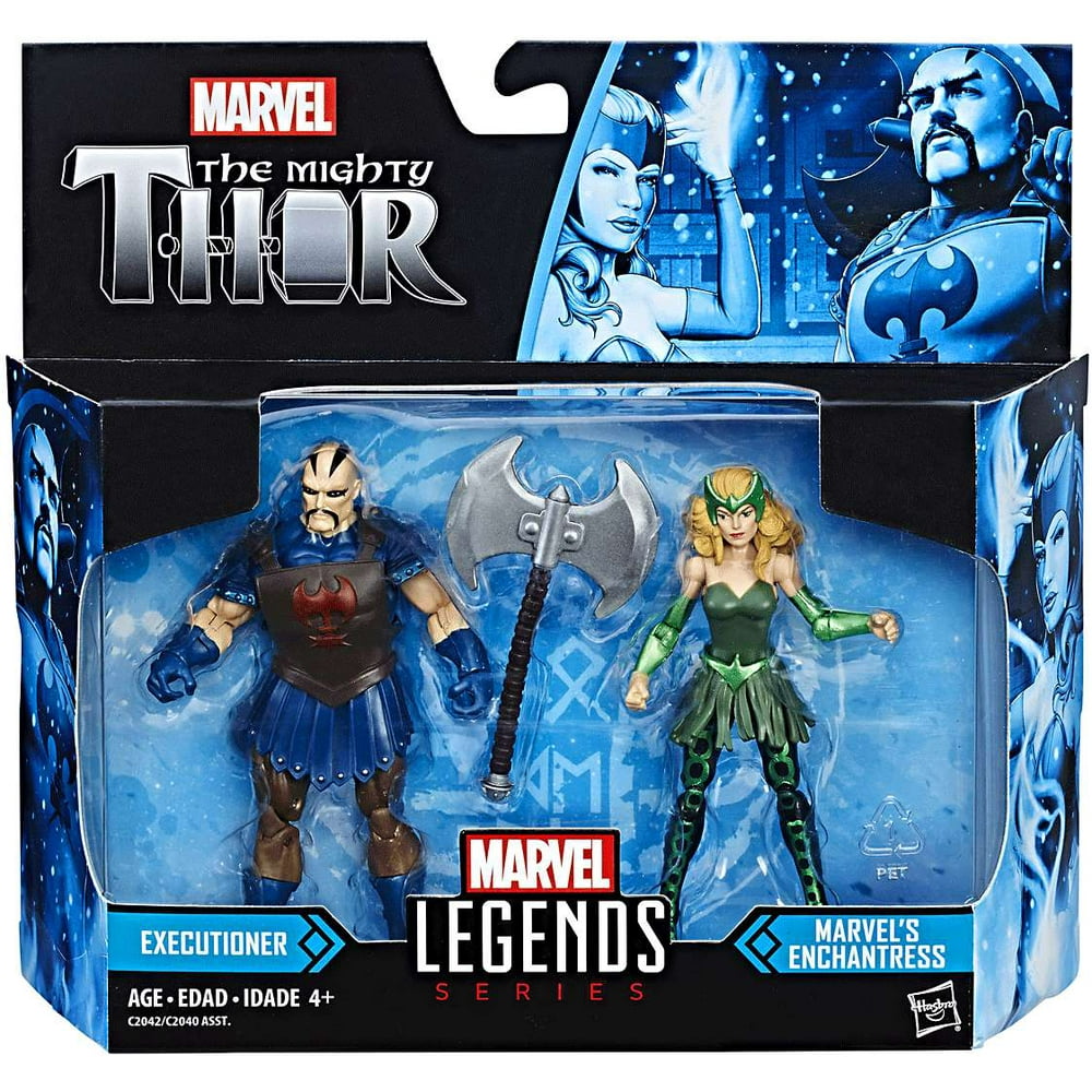 Marvel Legends Enchantress & Executioner Action Figure 2-Pack - Walmart ...