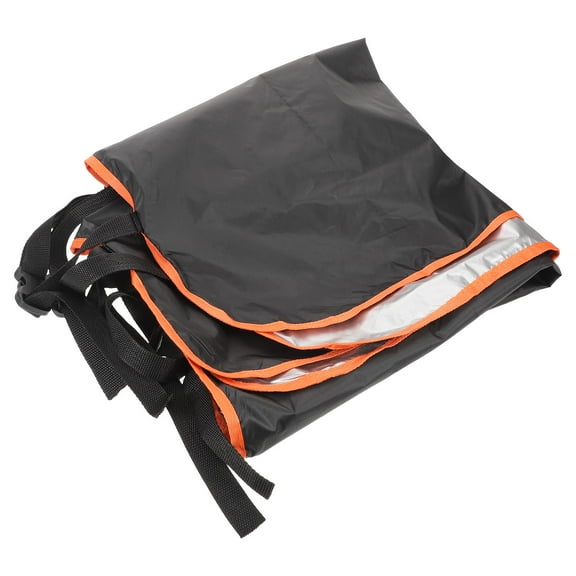 OFFIGAM Waterproof Dog Car Seat Cover for Back Seat Daily Use Black Oxford Cloth Durable and Comfortable 55x58 inches