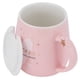 thumbnail image 3 of Taza de Cerámica Jadeshay Con patrón de dibujos animados Rosa 420 ml, 3 of 8