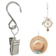 thumbnail image 1 of Metal S-hook With Clip S-shaped Curtain Shower Curtain Accessory Hook Outdoor Party Light Hook, 1 of 5