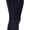 Dark Purple, variant on Sofra Women's Warm Classic High Waist Wide Band Solid Leggings Charcoal, 1