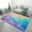 color, variant on Colorful Gradient Fish Scale Texture Mermaid Carpet Rug for Home Living Room Bedroom Sofa Doormat Decor Area Rug Non-slip Mat