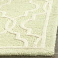 thumbnail image 5 of SAFAVIEH Cambridge Kyle Geometric Wool Area Rug, Light Green/Ivory, 5' x 8', 5 of 9