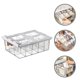 thumbnail image 3 of Organizador de calcetines transparente con cajón para ropa interior y armario con múltiples rejillas, 3 of 7