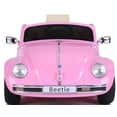 thumbnail image 2 of Montable Eléctrico Ironmax VW Beetle para Niña Rosa, 2 of 2