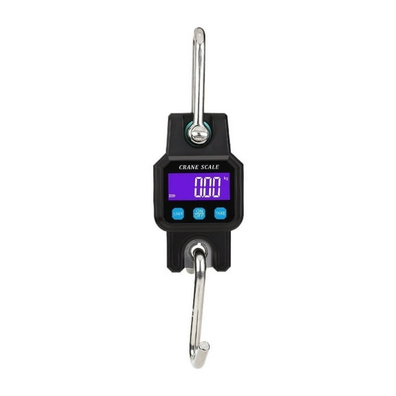 300kg Digital Hanging Scale Rechargeable Portable Heavy Duty Crane Scale Stainless Steel Hook Scale Weight Balance Luggage Scale ,Precise & Responsive
