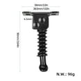 thumbnail image 3 of Scooter Stand Scooter Kickstand Replacement Scooter Kickstand Scooter Parking Stand Feet Support Holder Side Kickstand, 3 of 8
