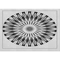 thumbnail image 1 of Ahgly Company Machine Washable Indoor Rectangle Transitional Platinum Gray Area Rugs, 2' x 3', 1 of 7