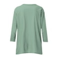 thumbnail image 6 of Arnsht Womens Fashion Tunic Long Sleeve Tops to Wear with Leggings Casual Long Swing Blouses Shirts Loose Fit Dressy Green L, 6 of 7