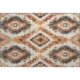thumbnail image 2 of Addison Rugs Mayfield Premium Machine Washable Transitional Aztec Terracotta Rectangle Rug, 1'8" x 2'6", 2 of 6