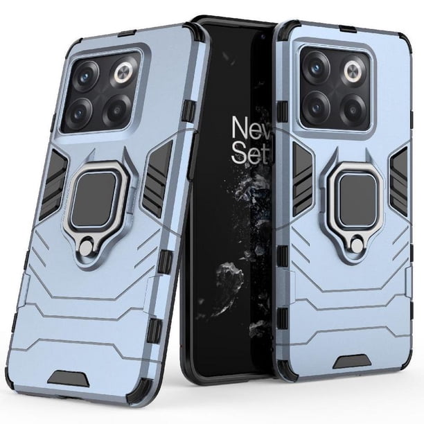 Funda para OnePlus 10T 5G con Soporte Anillo Giratorio 360° y Protección Resistente a Golpes y Caídas