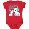 thumbnail image 3 of Inktastic My Godmother Loves Me-cute Elephants Boys or Girls Baby Bodysuit, 3 of 5