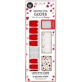 thumbnail image 4 of Dashing Diva Gloss Ultra Shine Gel Nail Strips Haute Hearts, Red, 4 of 4